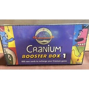 Cranium Booster Box1-800 New Cards Game  Add on 1998 Sealed Vintage